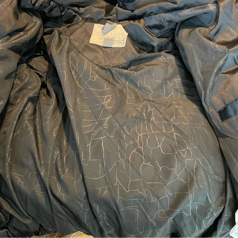 Wilfred Down Cloud Puff Jacket Coat Black Size S - image 5